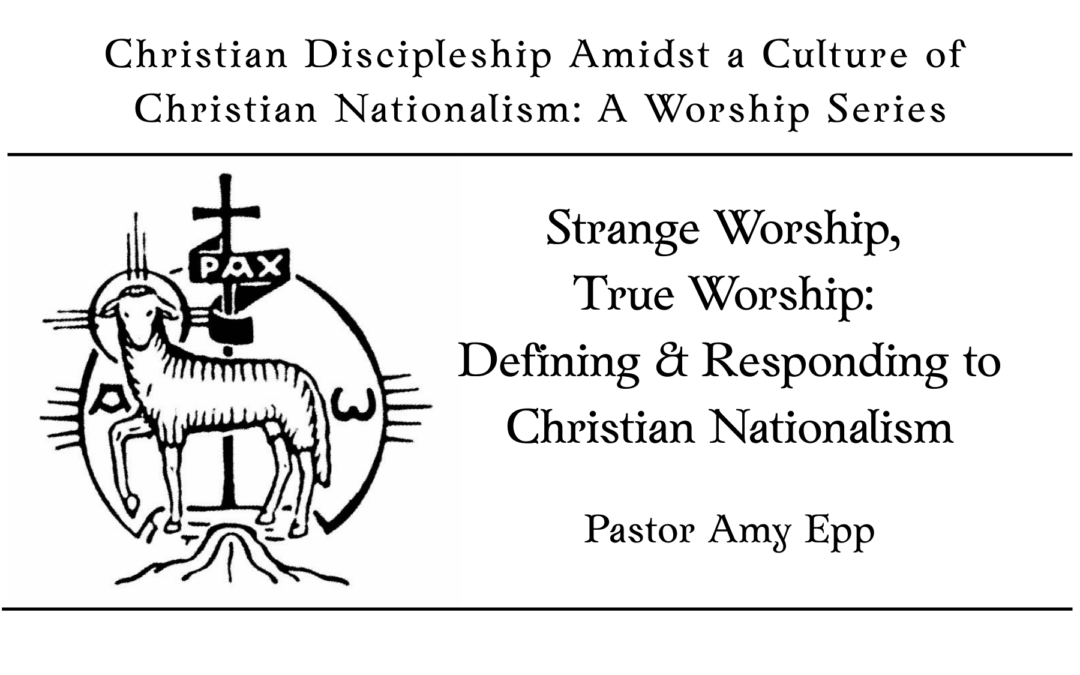 Strange Worship, True Worship