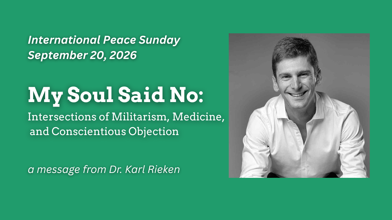 My Soul Said No: Intersections of Militarism, Medicine and Conscientious Objection